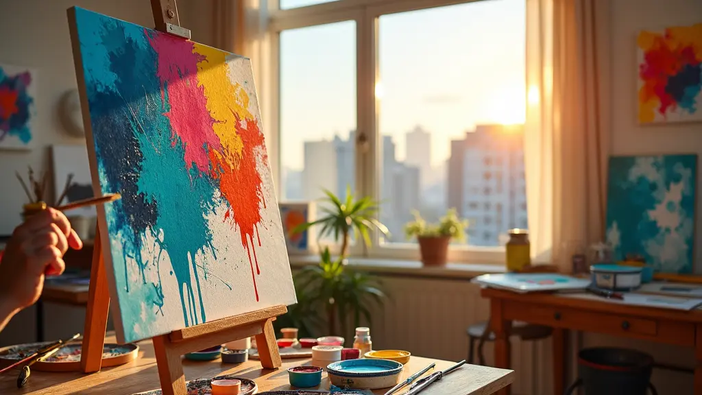 Abstract Painting Ideas Spark Creative Joy