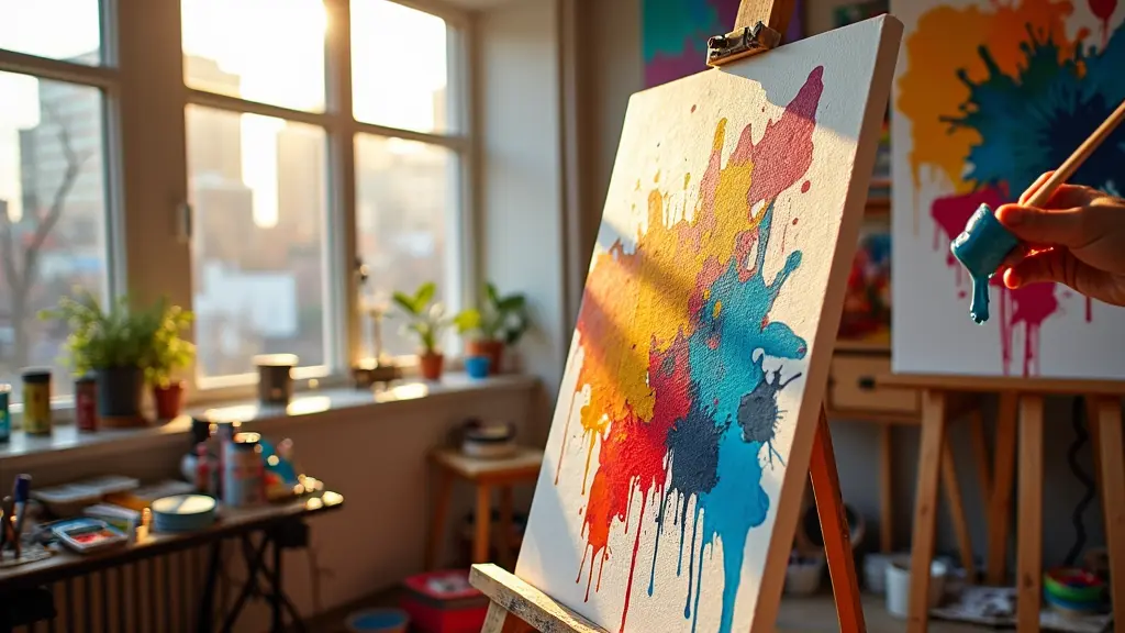 Abstract Painting Ideas Spark Creative Joy