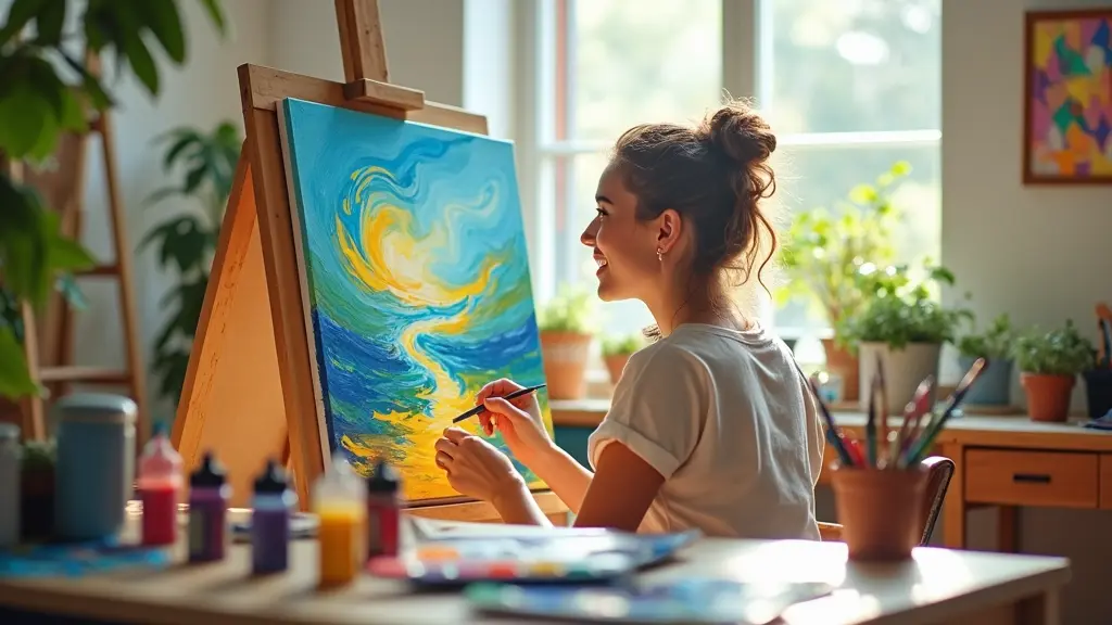 Acrylic Painting Techniques Spark Joy And Creativity