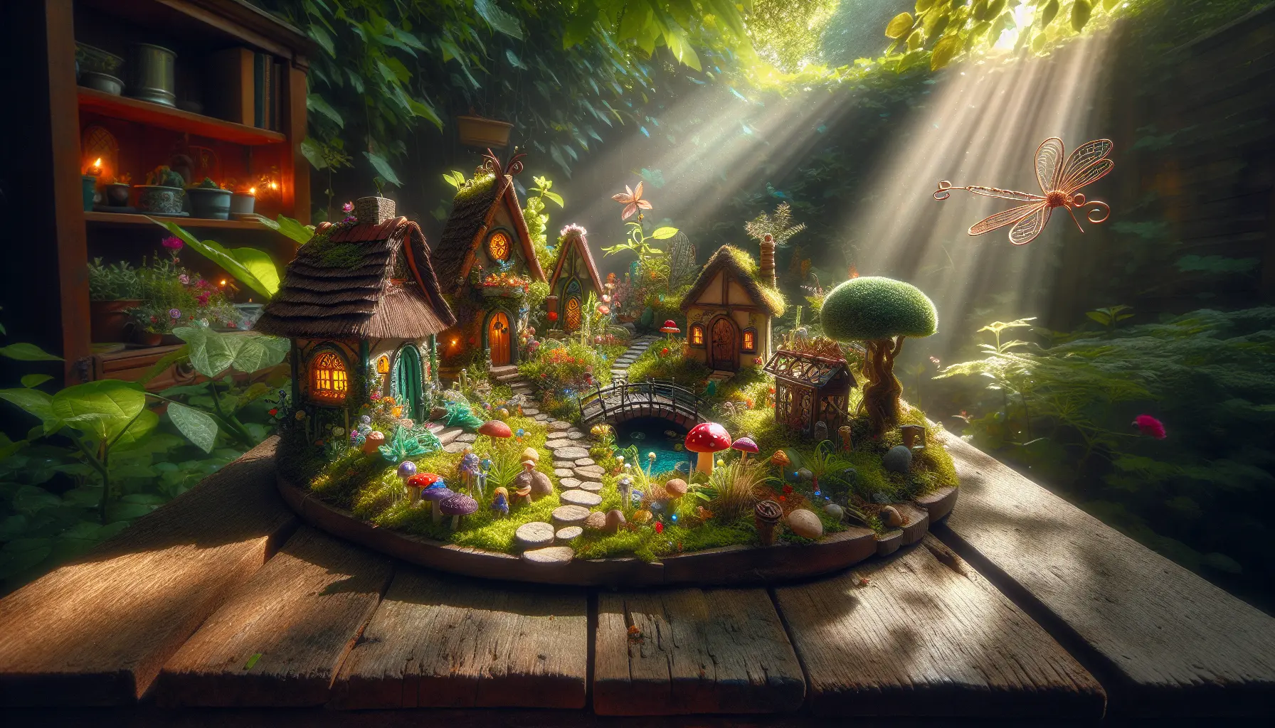 Advanced Fairy Gardens Inspire Whimsical Moments of Joy