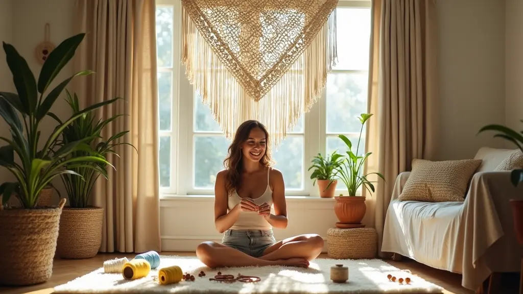 Advanced Macrame Patterns Bring Joy and Creativity into Every Room