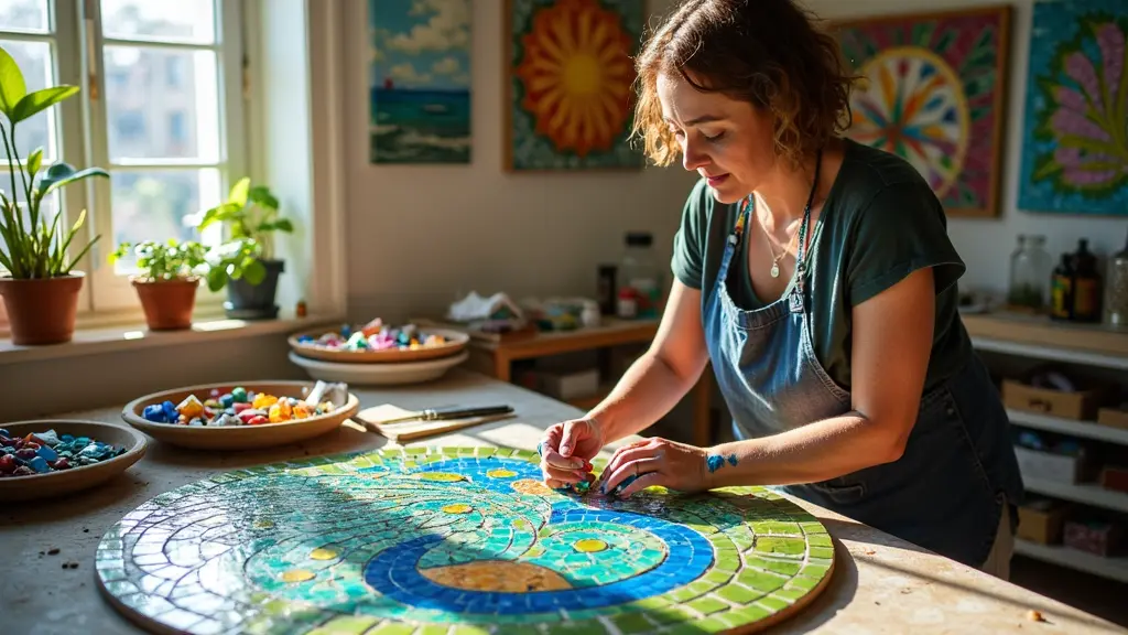 Advanced Mosaic Tile Projects Delightfully Bring Art to Reality