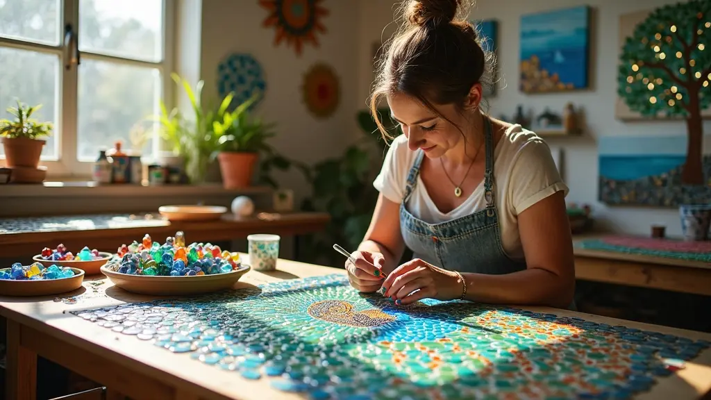 Advanced Mosaic Tile Projects Delightfully Bring Art to Reality