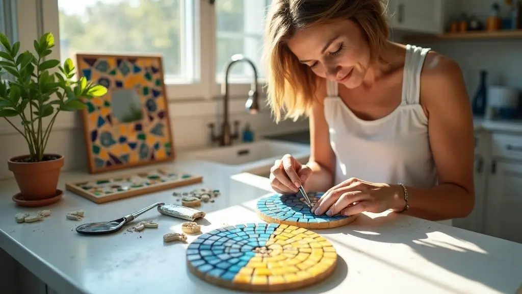 Beginner Mosaic Tile Projects Bring Joy and Creativity to Your Home