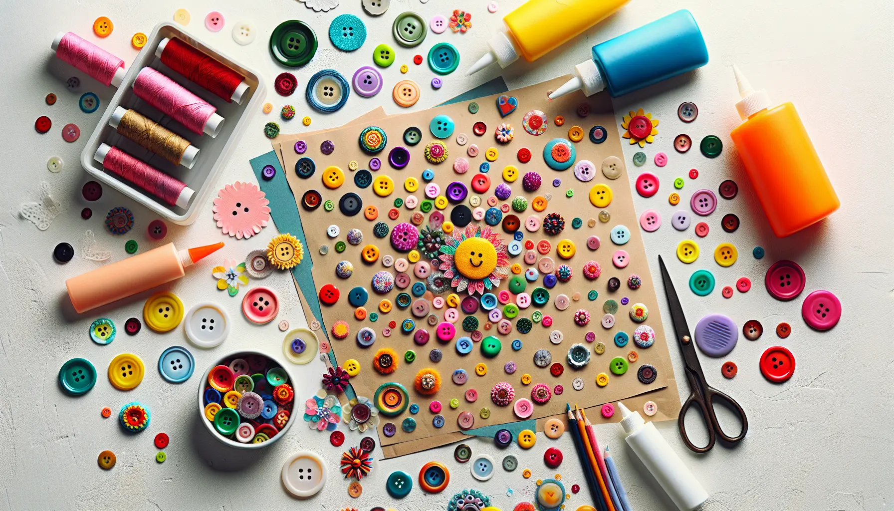 Button Craft Techniques Unleash Creativity and Fun in Your Art Projects