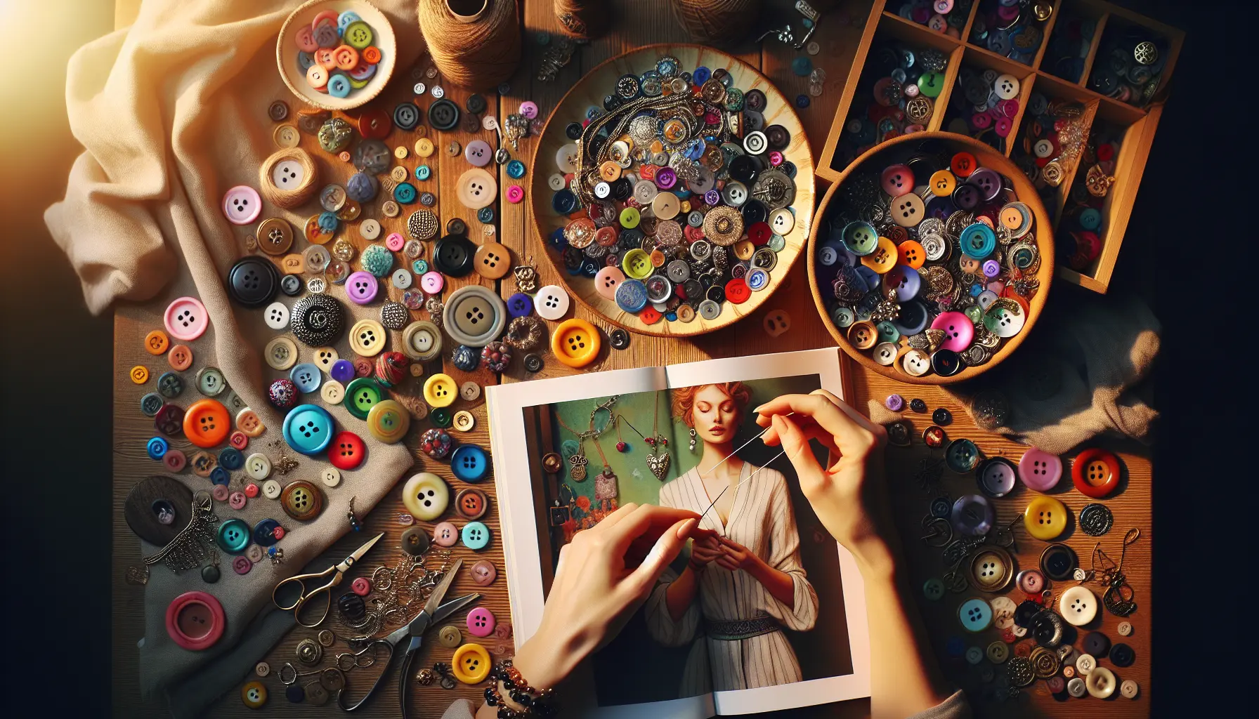 Button Jewelry: Discover the Joy of Crafting Beautiful Pieces