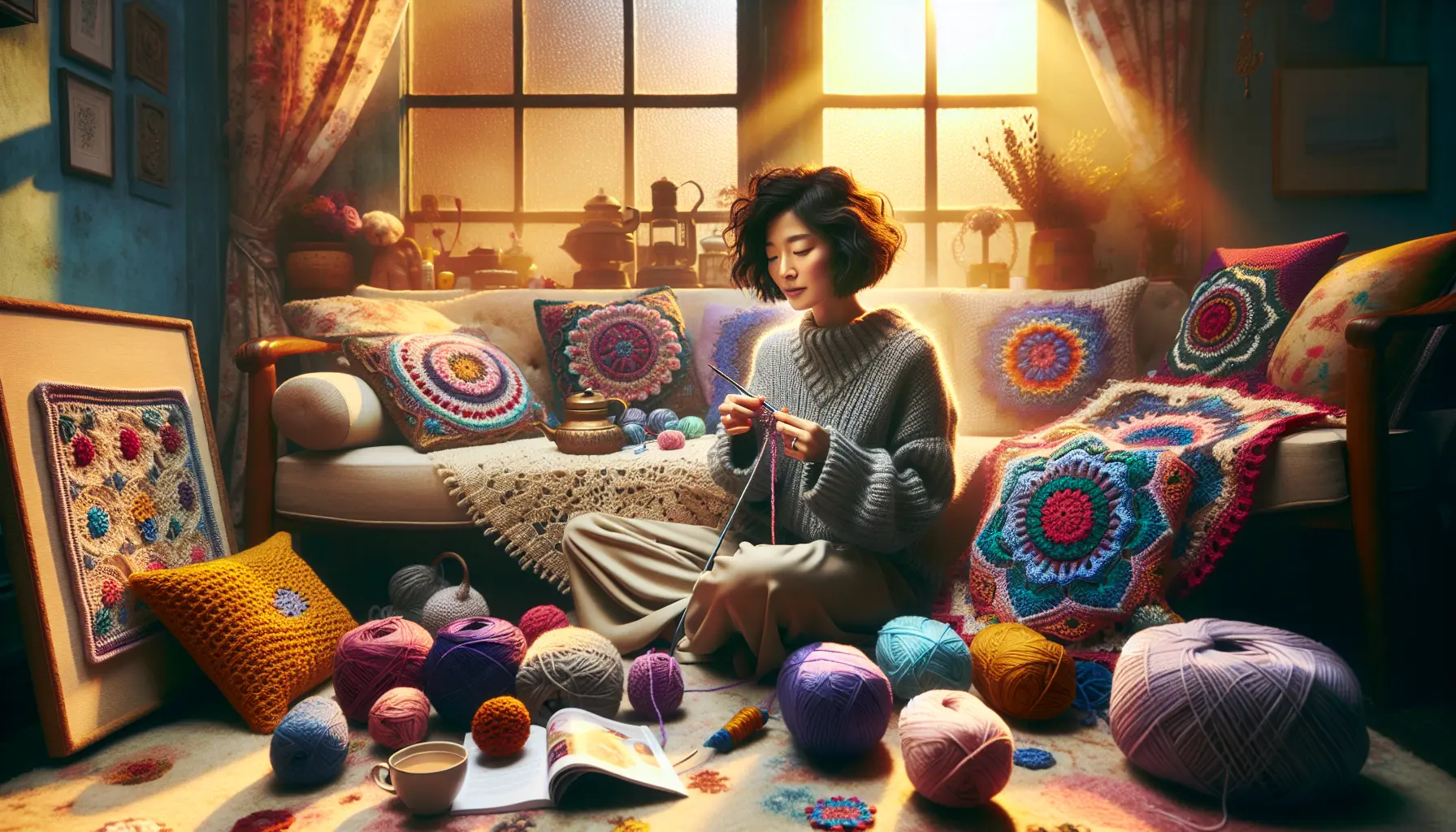 Crochet With Different Yarns Sparks Joy And Creativity