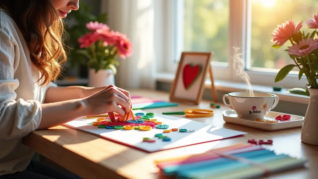 DIY Paper Quilling Gifts Bring Joyful Creations to Your Loved Ones