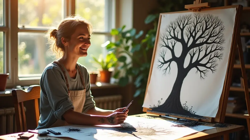 Drawing With Charcoal Sparks Joy And Creativity