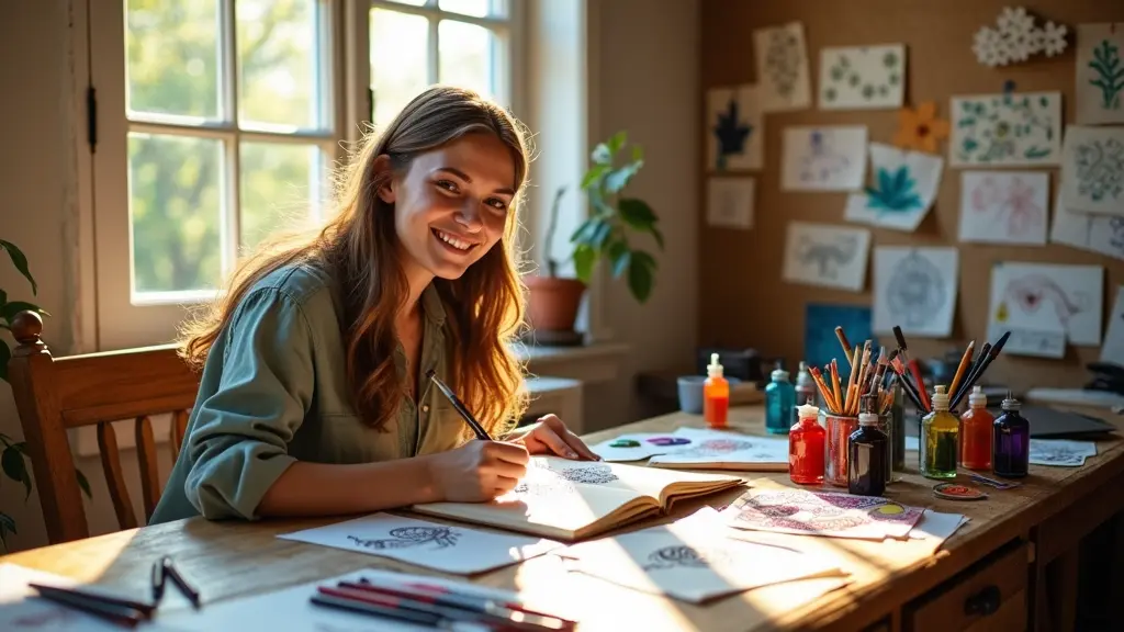 Drawing With Ink Sparks Joy And Creativity