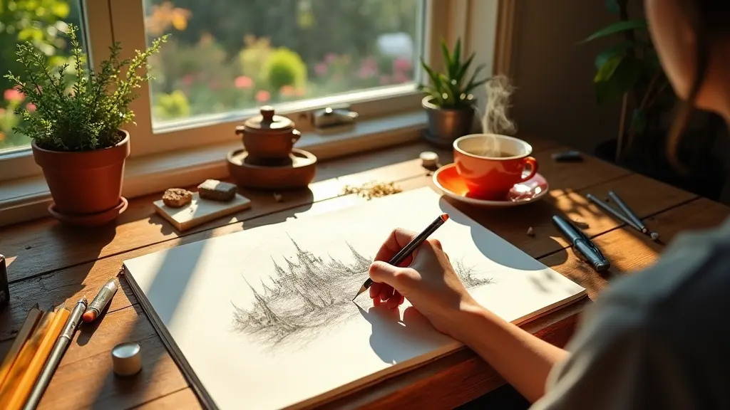 Drawing With Pencils Sparks Creativity And Joy