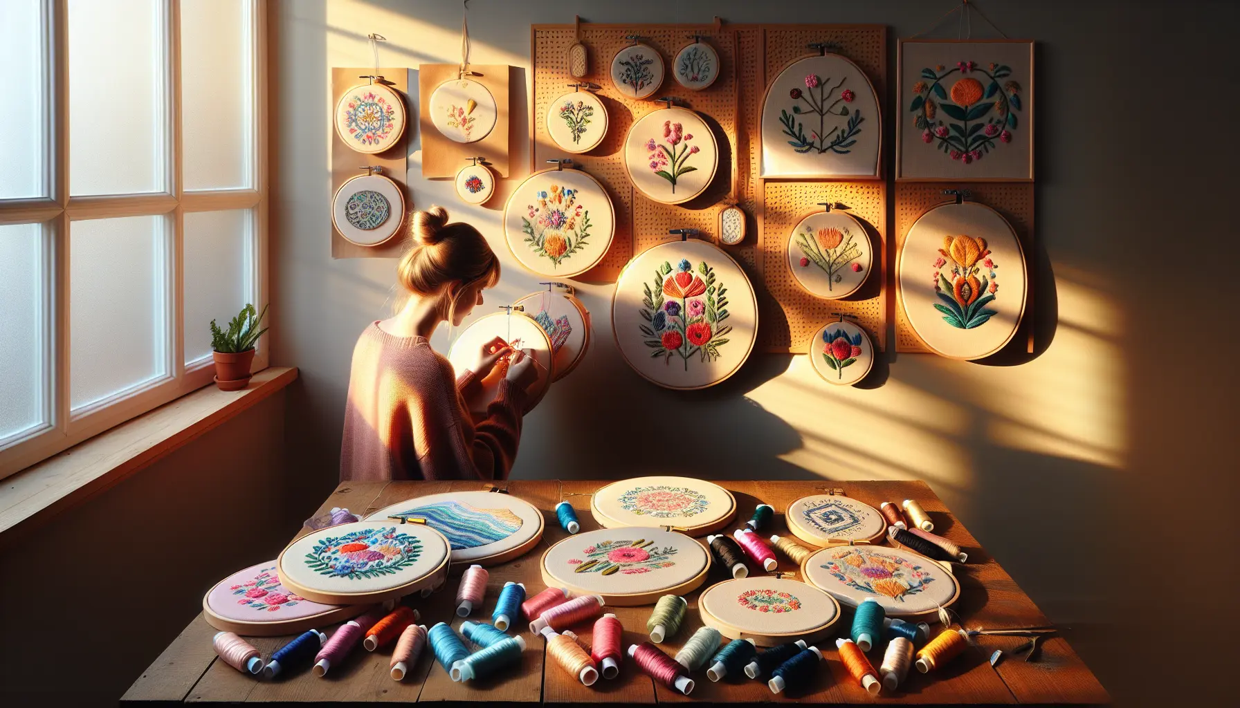 Embroidery Hoops Spark Creative Joy