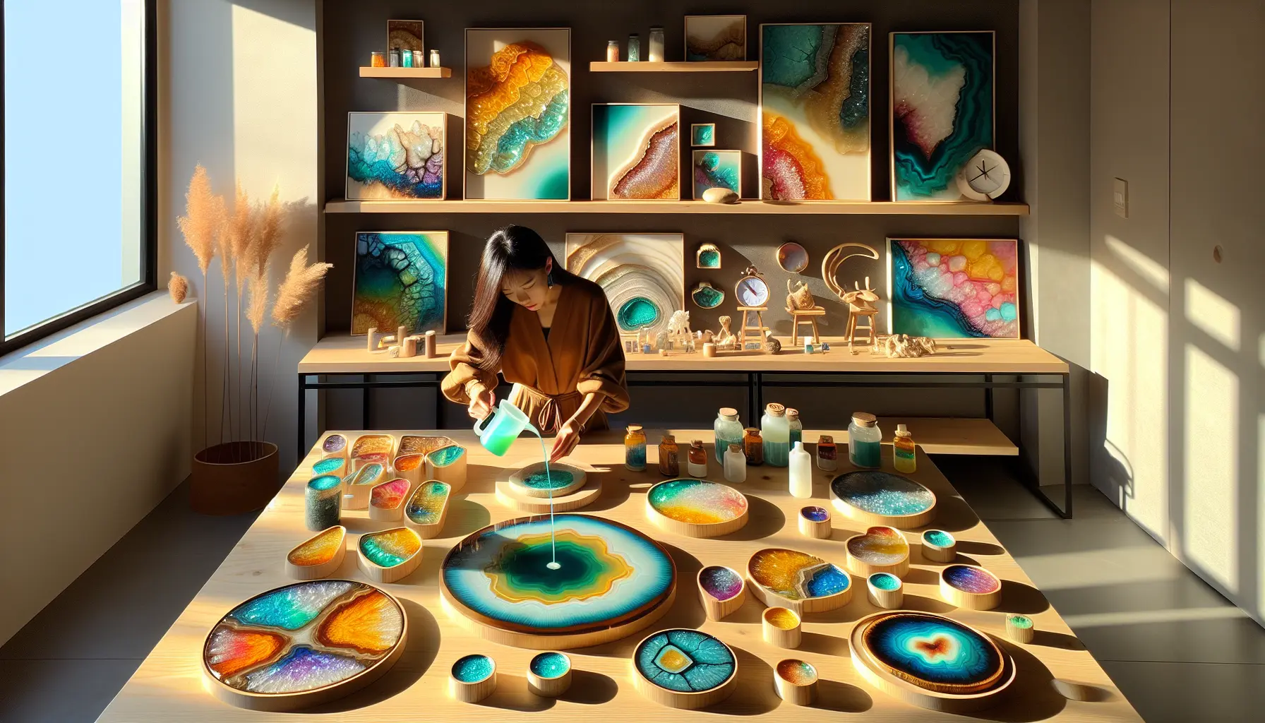 Epoxy Resin Art Sparks Joy And Creativity