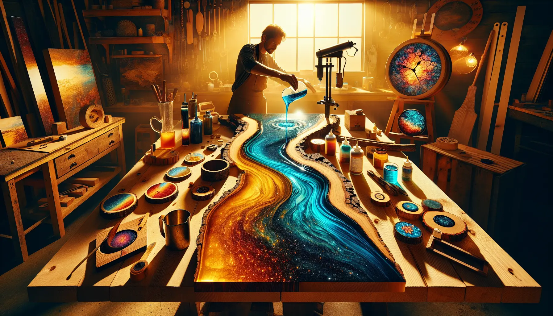 Epoxy Resin Tables Spark Creativity And Joy