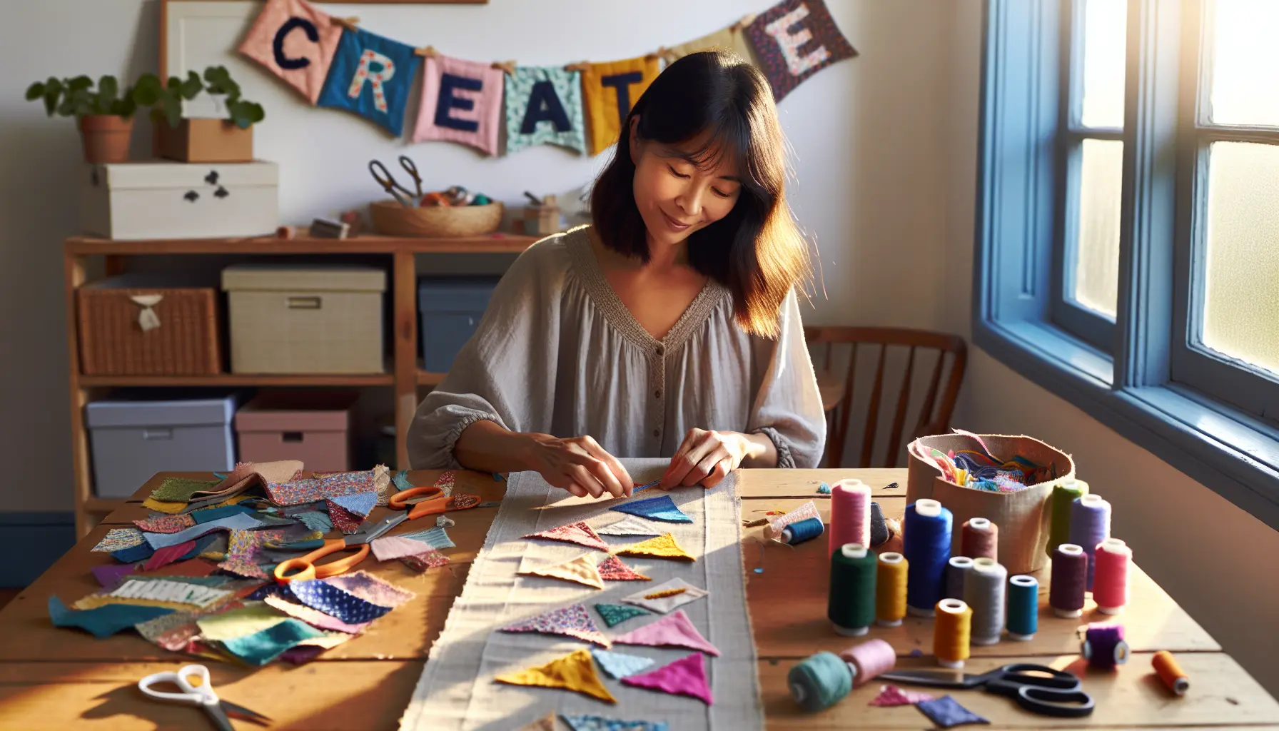 Fabric Banners Spark Creative Joy