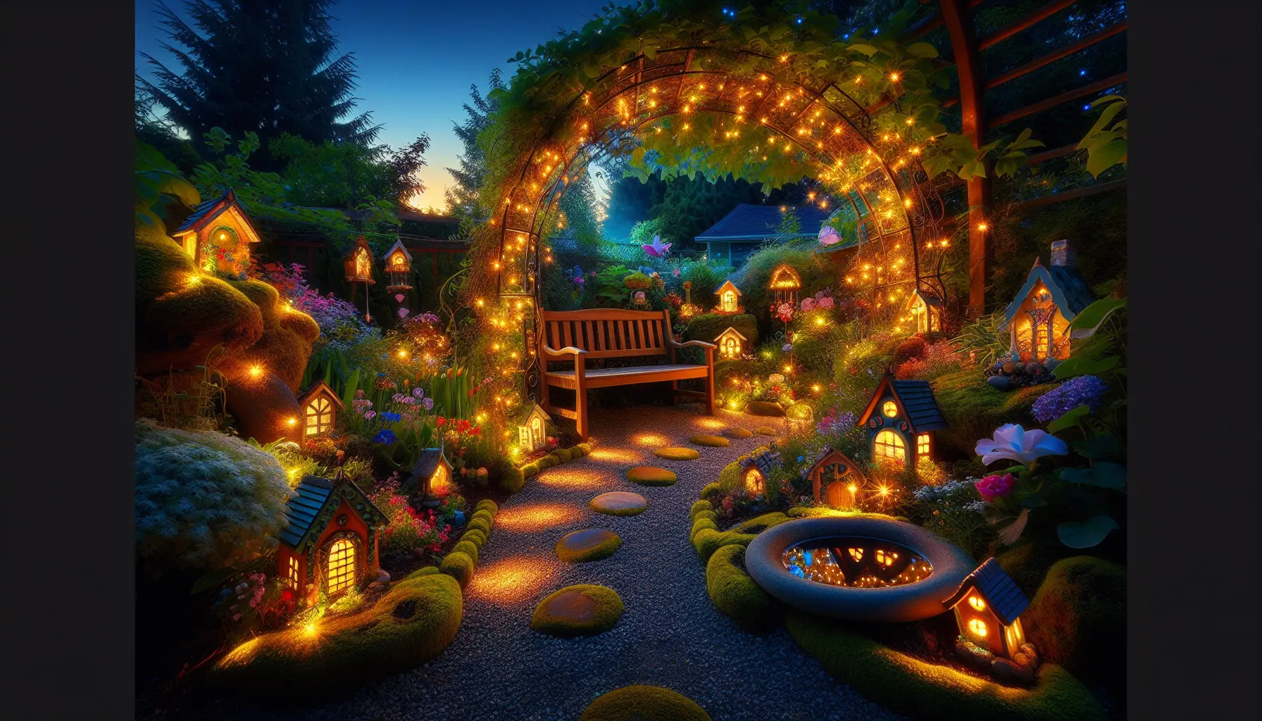 Fairy Garden Lights Bring Joyful Twinkling Magic to Outdoor Spaces