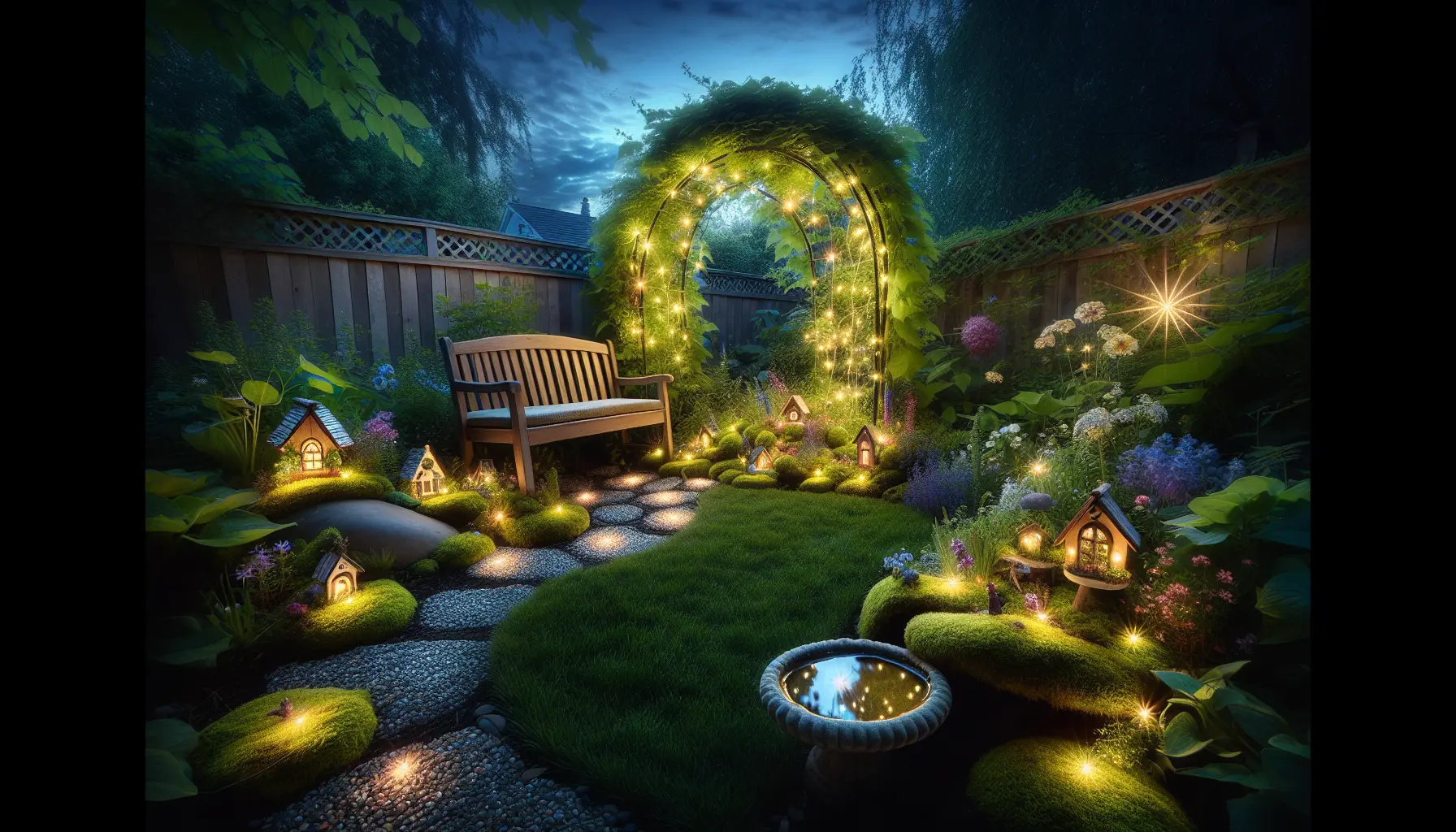 Fairy Garden Lights Bring Joyful Twinkling Magic to Outdoor Spaces