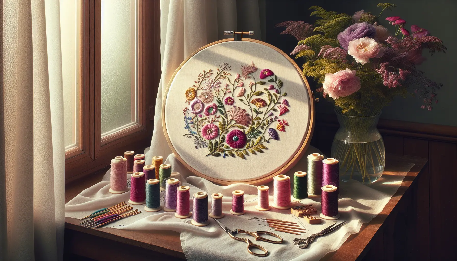 Floral Embroidery Patterns Bloom With Creativity