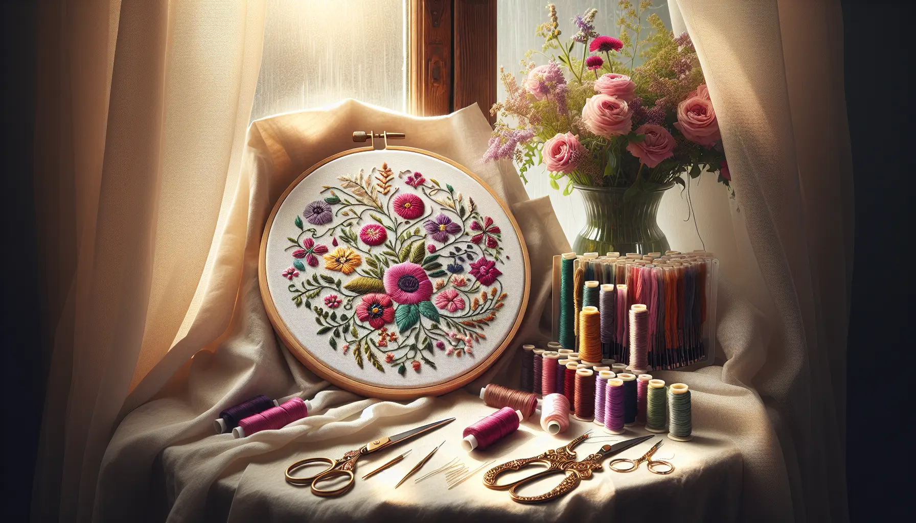 Floral Embroidery Patterns Bloom With Creativity