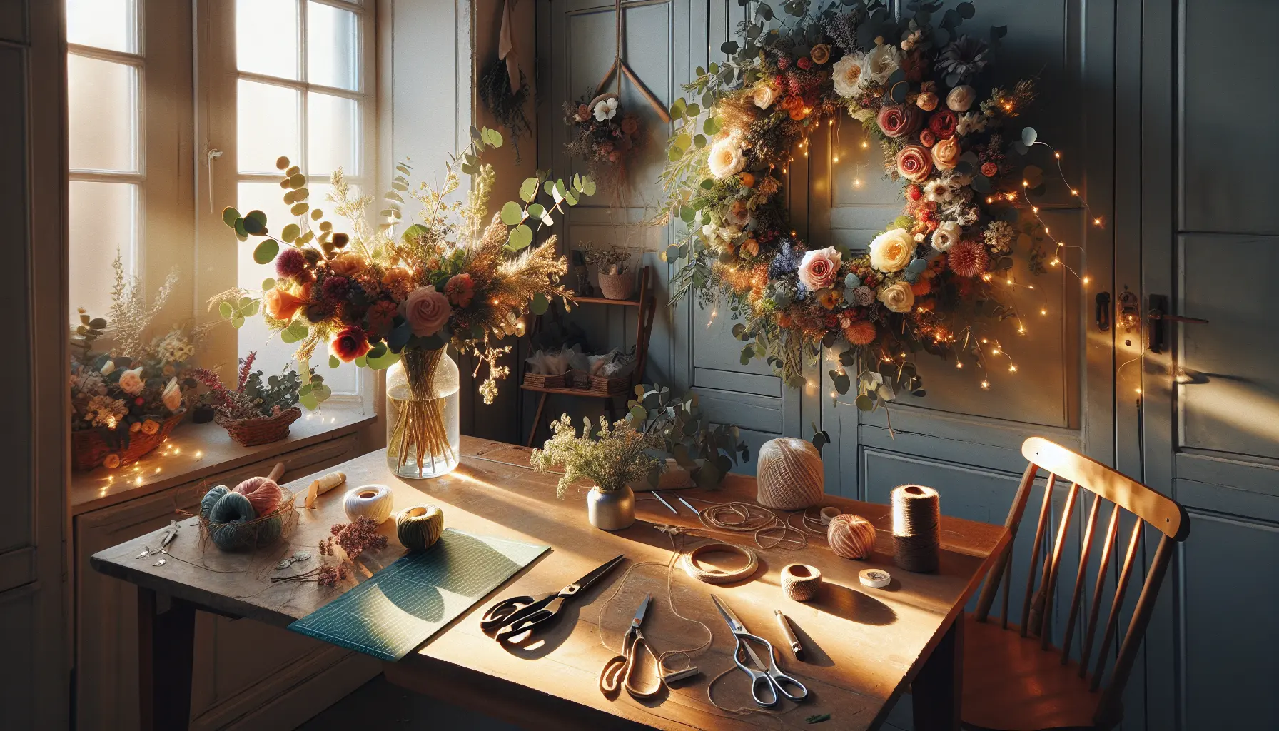 Floral Wreaths Bring Joy and Creativity to Every Room