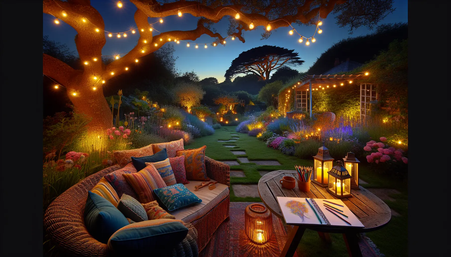 Garden Lighting Inspires Creative Outdoor Spaces