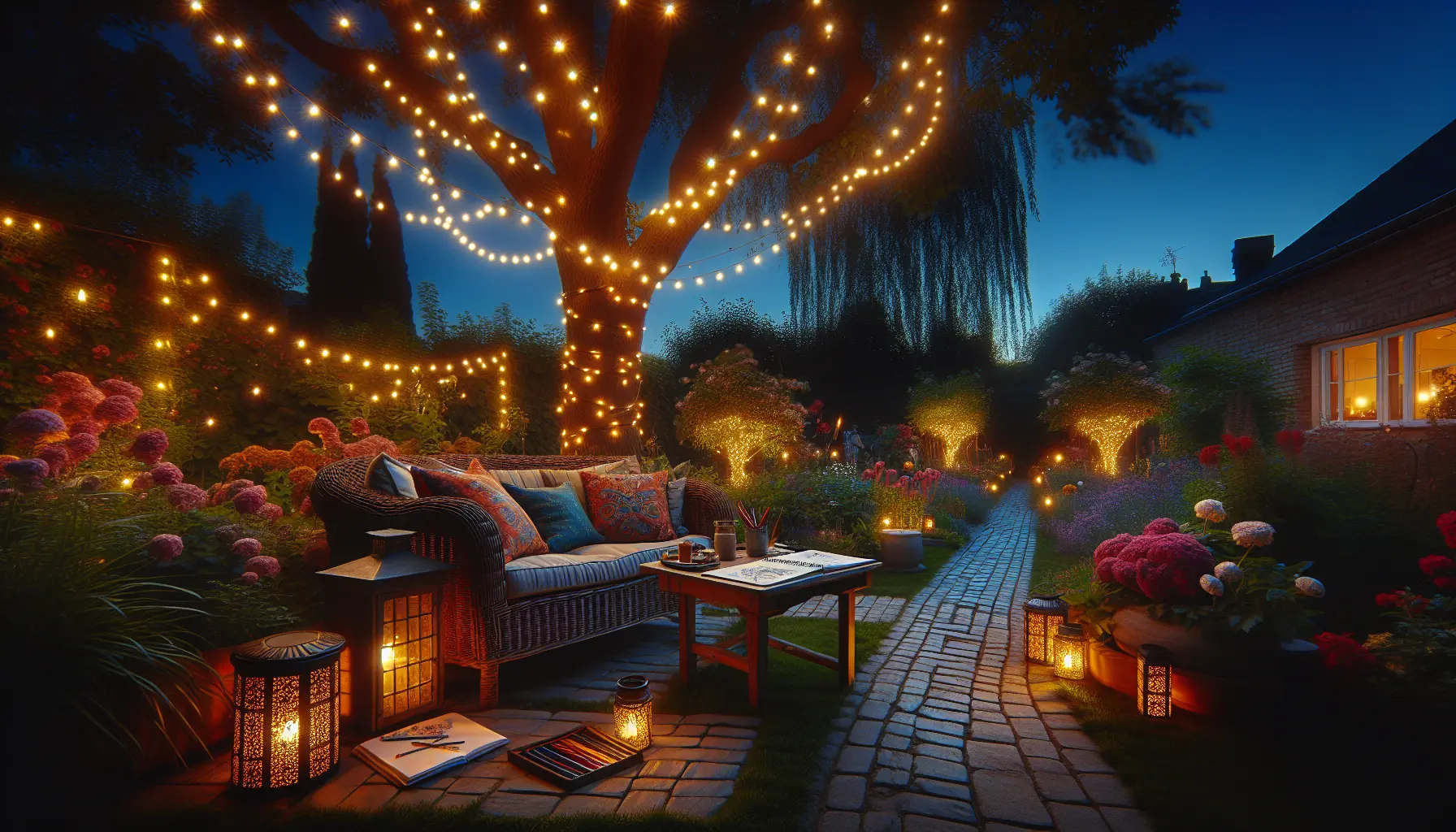 Garden Lighting Inspires Creative Outdoor Spaces