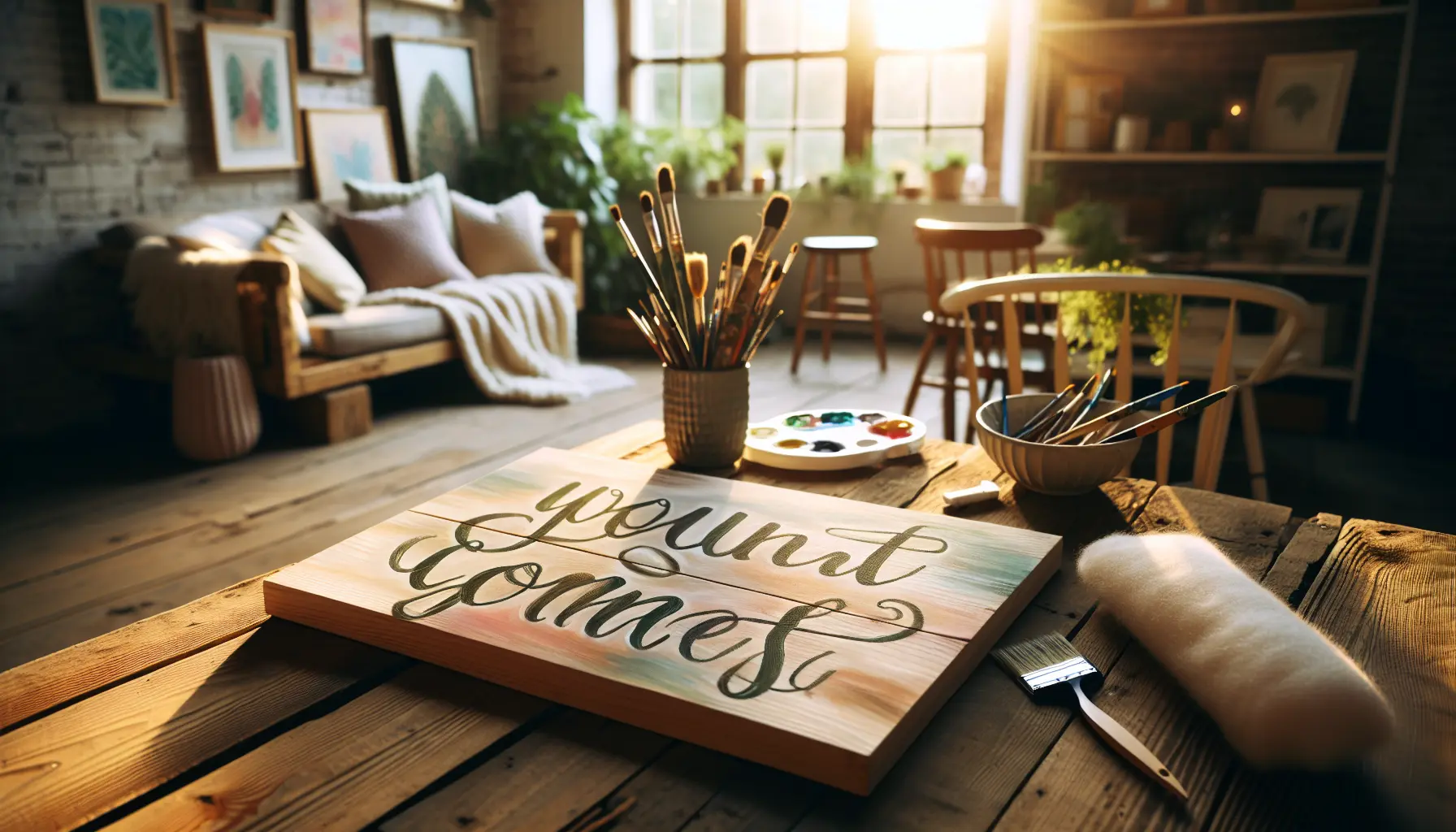 HandLettered Signs Bring Joy and Creativity to Your Home Decor