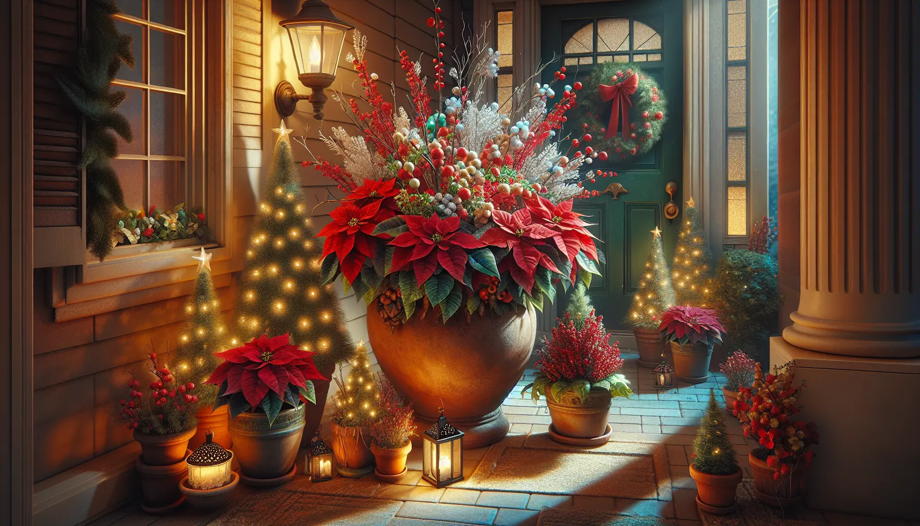 Holiday Flower Pots Bring Joy and Creativity to Your Home