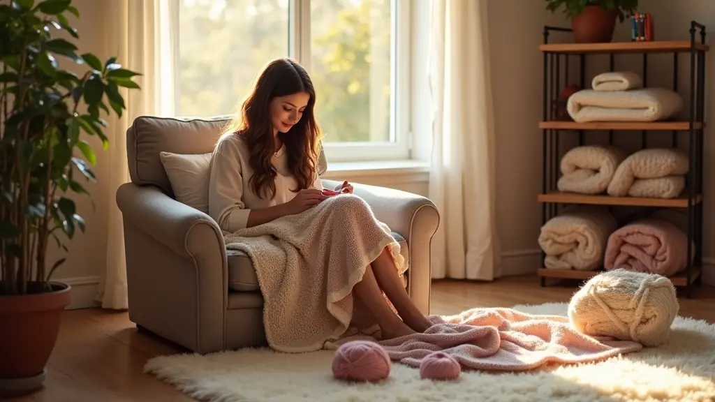 Knitting Blankets Sparks Joy And Creativity