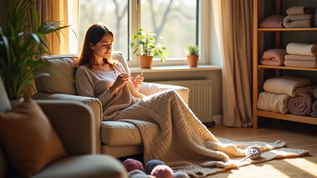 Knitting Blankets Sparks Joy And Creativity