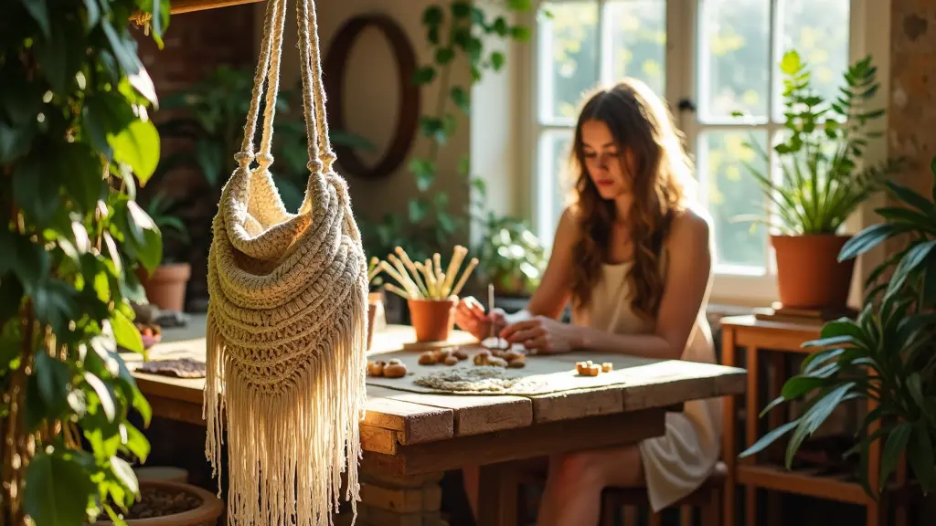 Macrame Bags Bring Joy Through Handcrafted Creativity