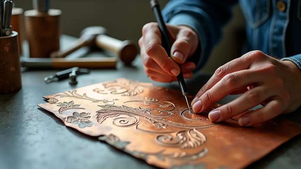 Metal Embossing Sparks Artistic Joy