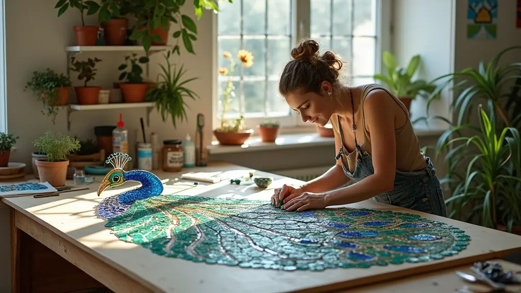 Mosaic Tile Art Boosts Creativity and Fun