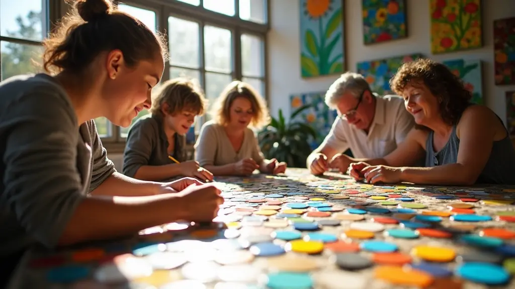 Mosaic Tile Community Celebrates Creativity and Joy