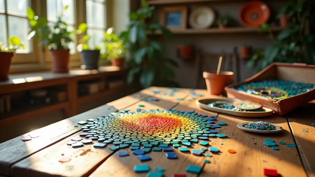 Mosaic Tile Kits Bring Joyful Creative Expression