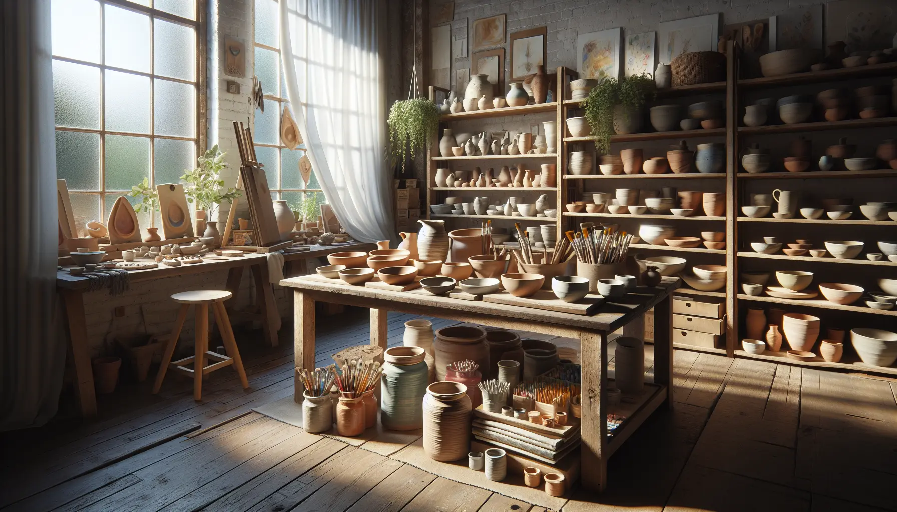 Organizing Pottery Supplies Brings Creative Joy