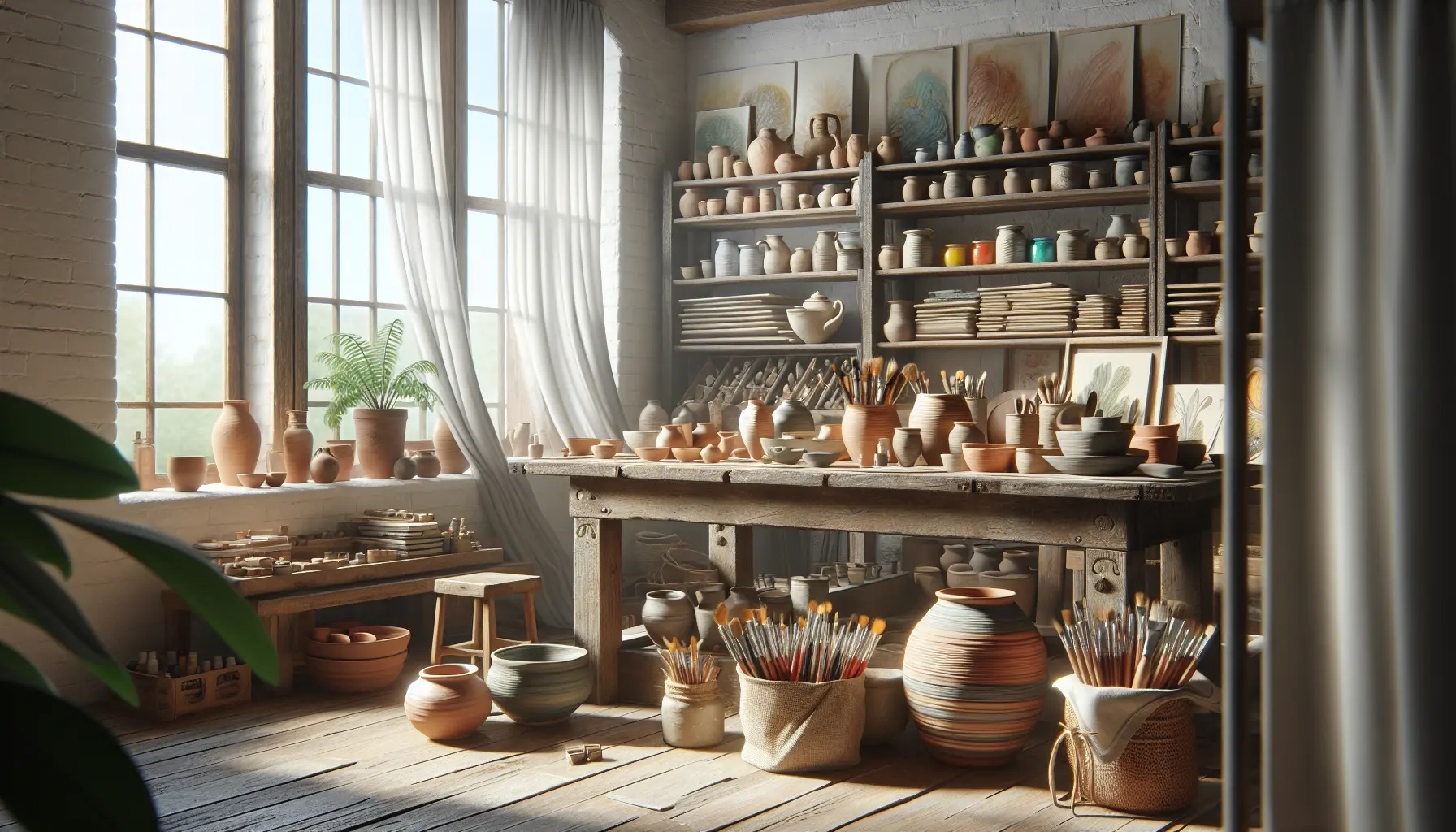 Organizing Pottery Supplies Brings Creative Joy