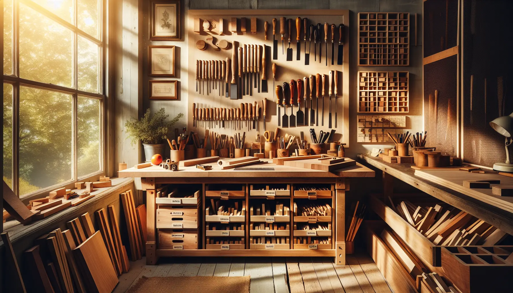 Organizing Woodworking Supplies Brings Joy and Creativity to Your Workshop