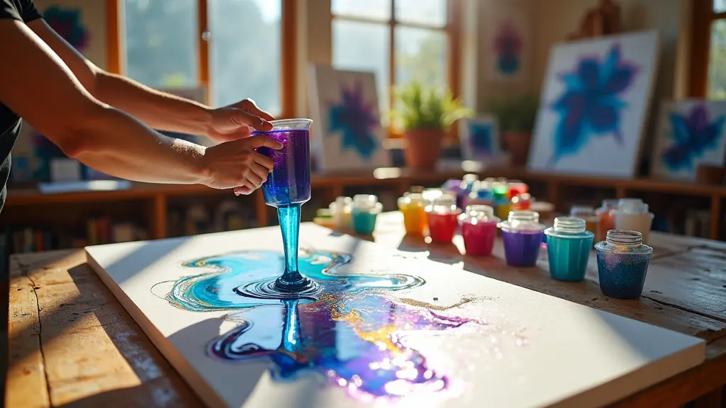 Paint Pouring Kits Bring Creativity to Life