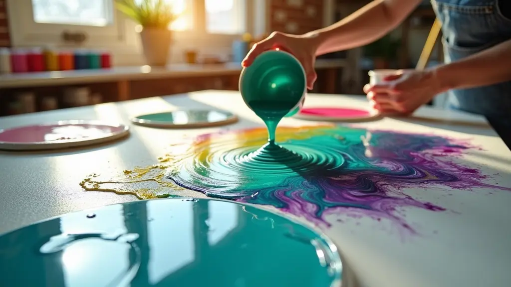 Paint Pouring Tips Master the Art of Unleashing Your Creativity