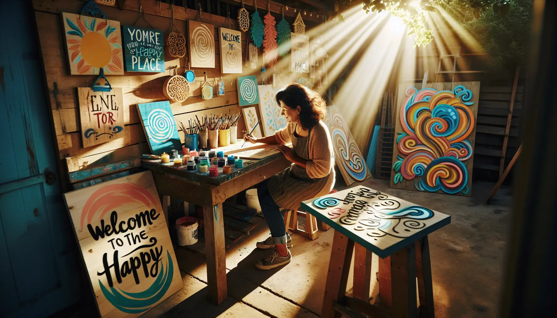 Painted Signs Bring Joy and Creativity to Your Space