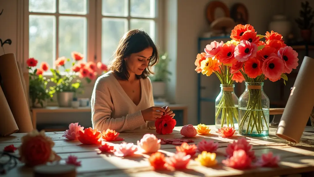 Paper Flowers Made Fun and Creative