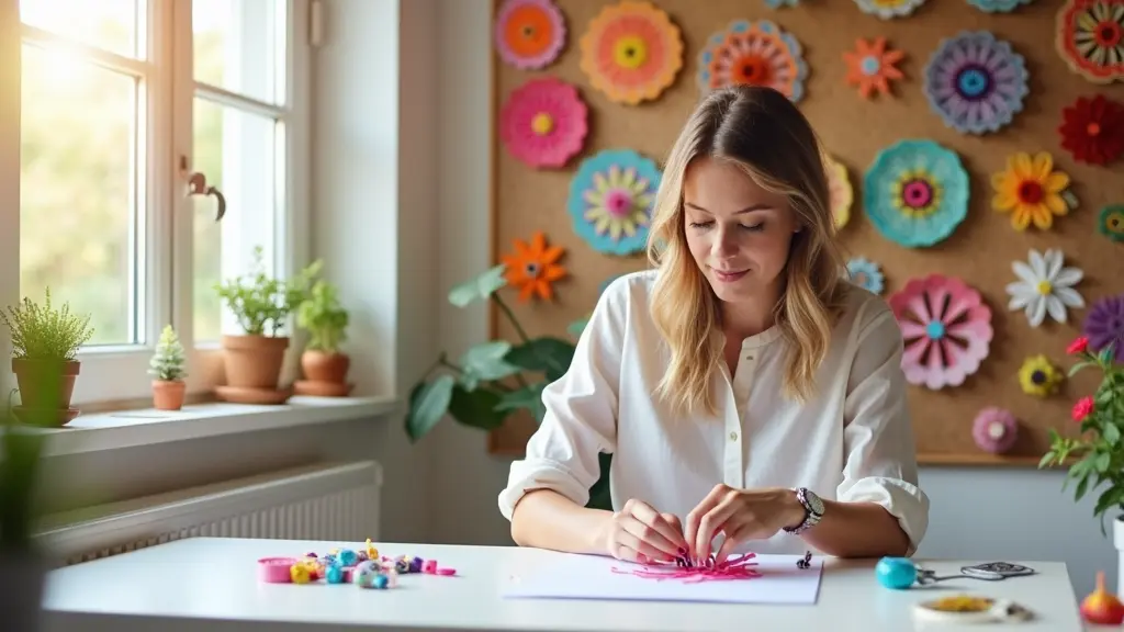 Paper Quilling Techniques Bring Joy and Creativity to Your Workspace