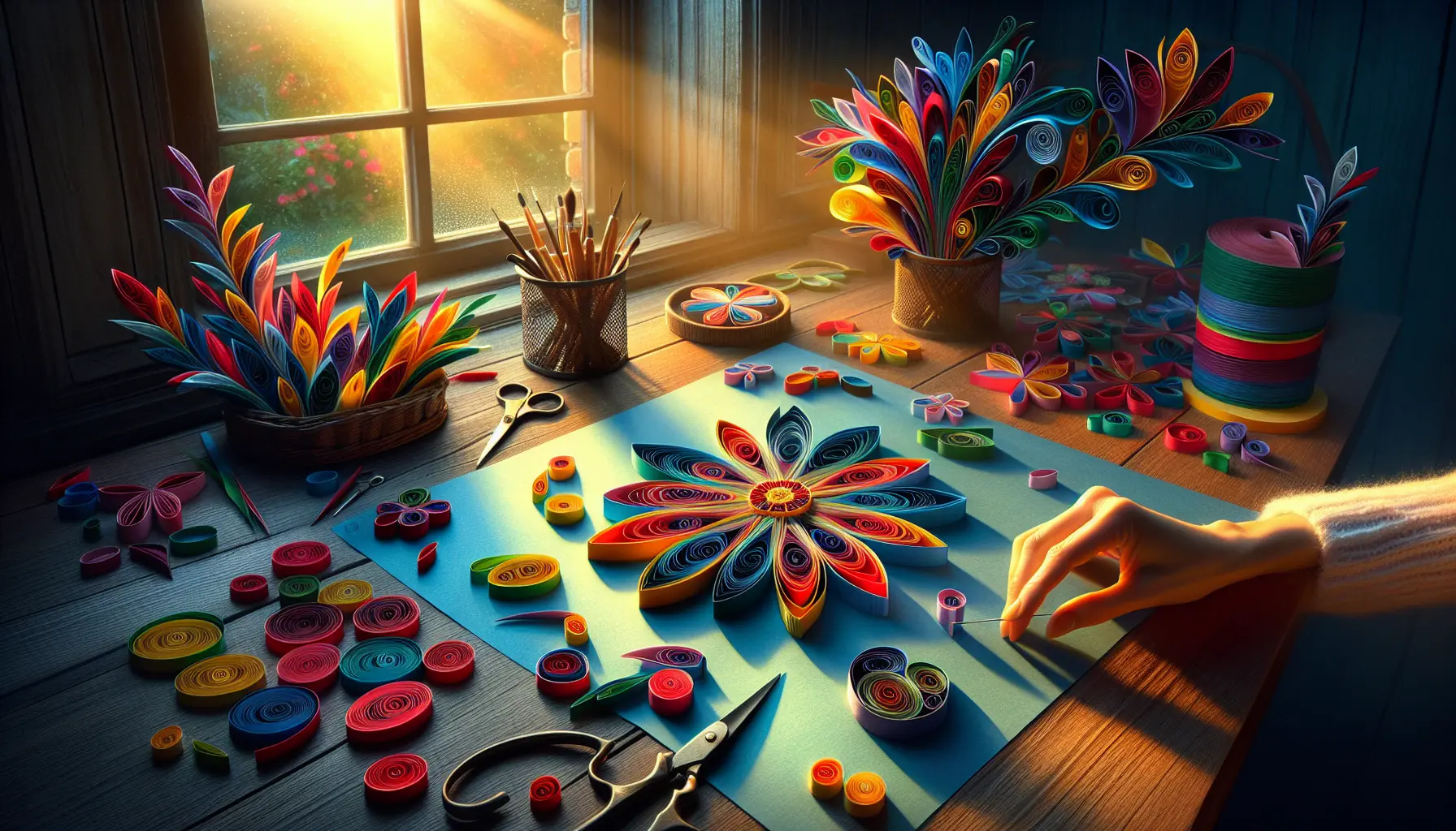 Paper Quilling Transforms Ordinary Paper Into Art