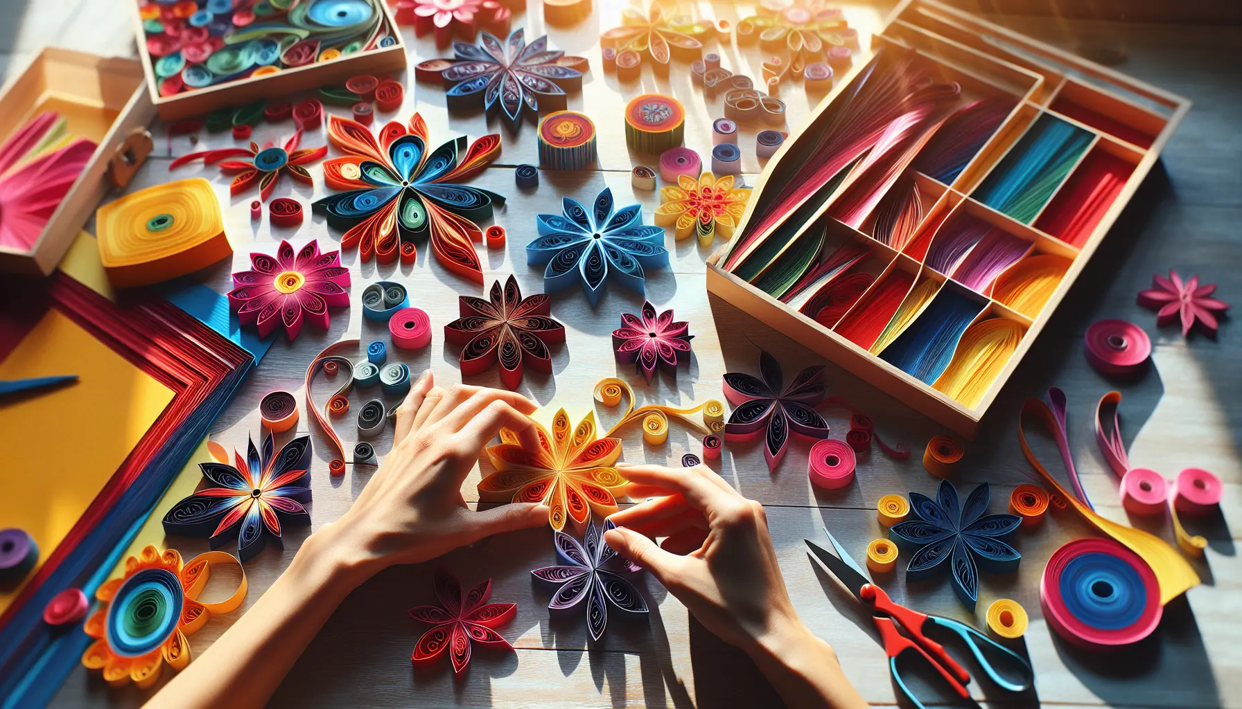 Paper Quilling Transforms Ordinary Paper Into Art