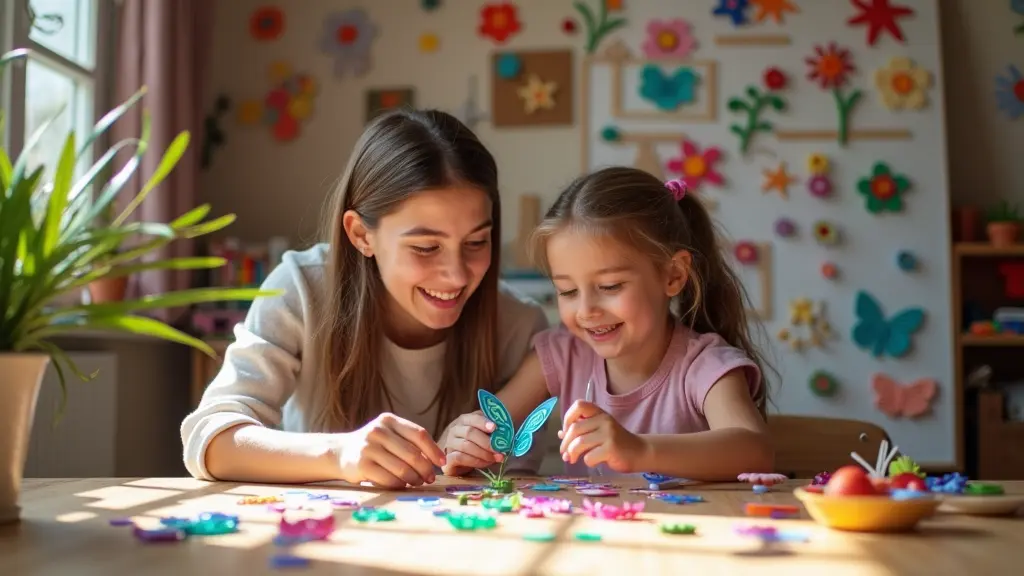 Paper Quilling with Kids Brings Joyful Creations to Life