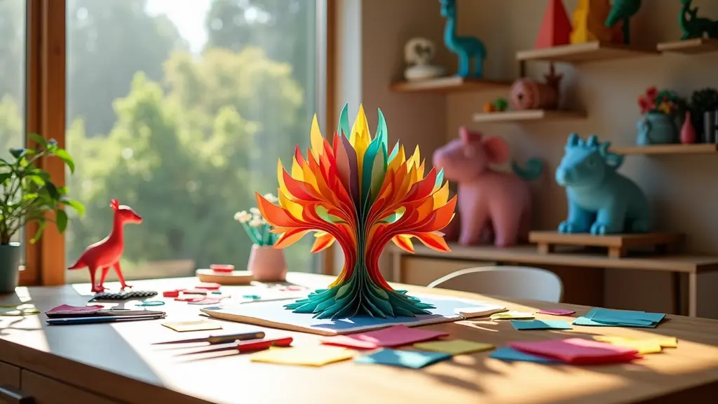 Paper Sculpture Fun and Creativity