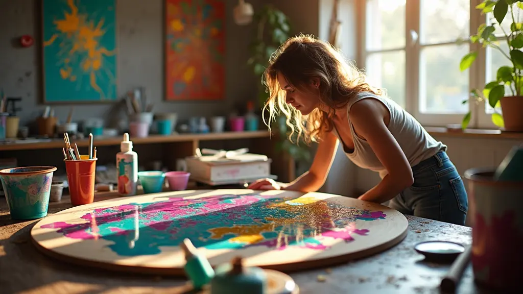 Personalized Paint Pouring Projects Bring Unforgettable Artistic Experiences