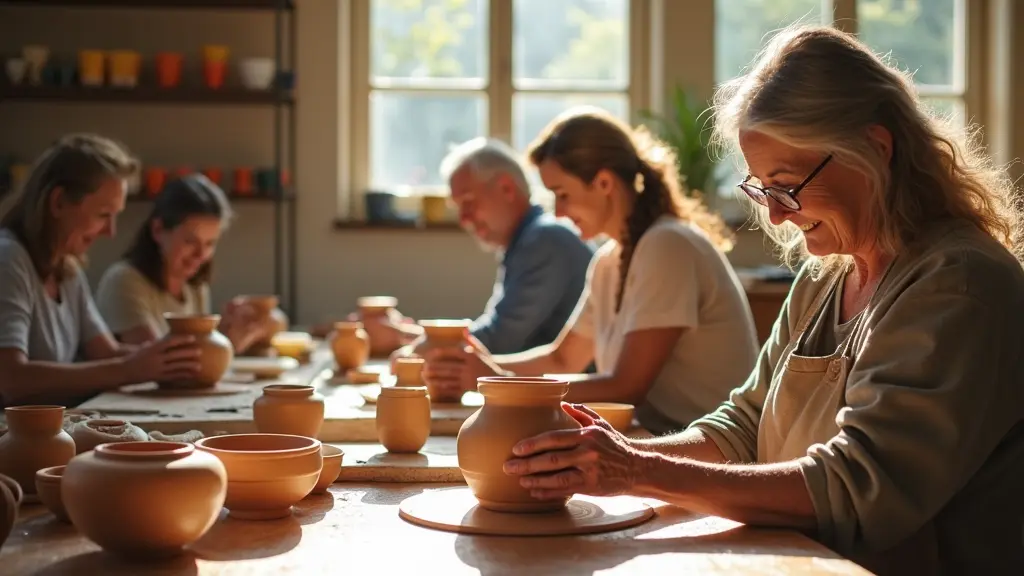 Pottery Community Sparks Creative Joy