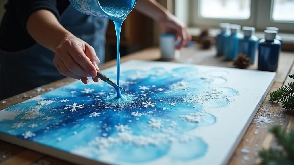 Seasonal Paint Pouring Brings Joy to Your Creative Life